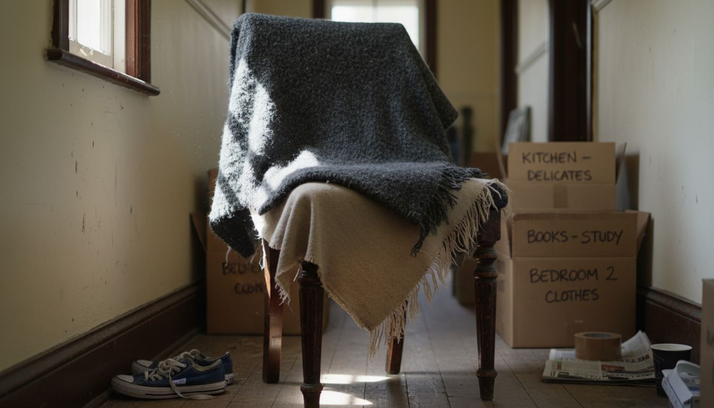 Moving blankets in wool and cotton types
